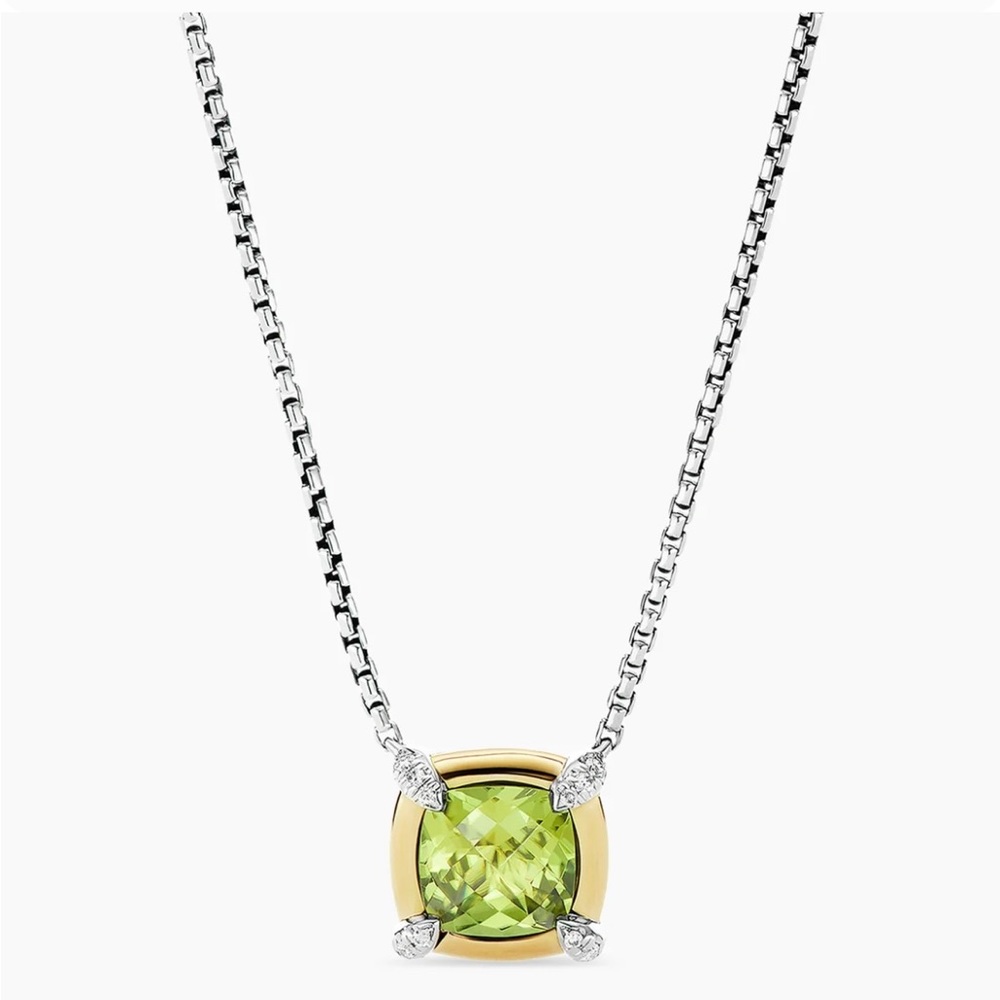 David Yurman Chatelaine® Pendant Necklace
Sterling Silver w/ 18K YellowGold